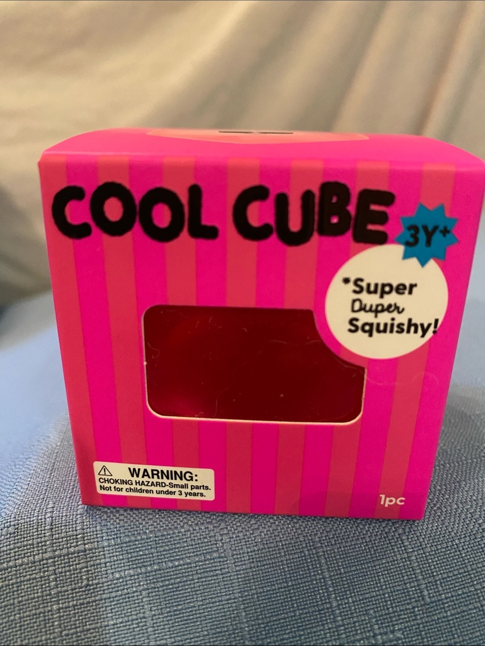J’Adore Cool Cube Squishy Toy Pair - Pink
